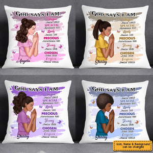 God Says I Am Pillowcase