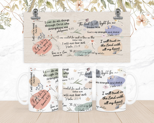 KISSFAITH-Christian Sublimation,Bible Quotes&Bible Verse Mug
