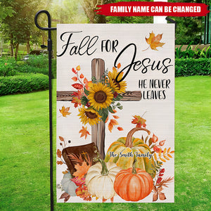 Autumn Pumpkin Garden Flag