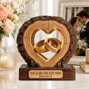 Together Forever Couple Anniversary Personalized Plaque