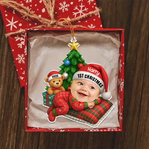 Cute Baby Sleeping - Personalized Acrylic Ornament