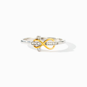 KISSFAITH-Gods' Promises Are Forever Infinity Cross Ring