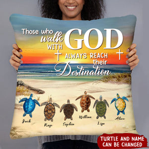 We Always Walk With God-Personalized Christian Gift