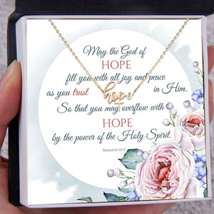 KISSFAITH-Christian Cross necklace woman, Hope necklace