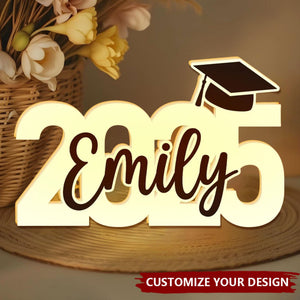 Class Of 2025 Graduation Personalized Light Box, Graduation Gift