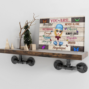 Personalized Canvas Prints Custom Design And Name - You Are Beautiful Dem Canvas