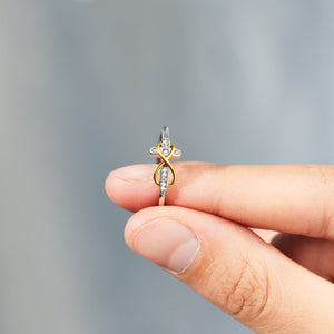 KISSFAITH-Gods' Promises Are Forever Infinity Cross Ring