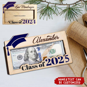 Graduation Money Holder Personalized Graduation Gift