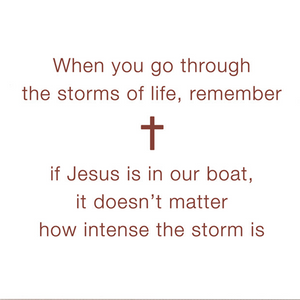 KISSFAITH-Storms Of Life Cross Arch Ring,Christian Gift