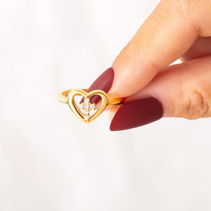 KISSFAITH-God Knew My Heart Needed You Cross Ring