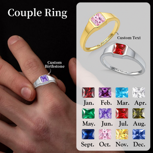 I'm Yours No Refunds, Personalized Birthstone Promise Ring