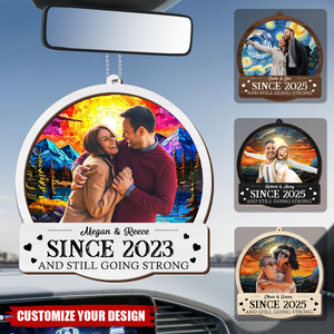 Personalized Custom Photo Couple Acrylic Ornament