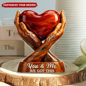 Together Forever -Personalized Custom Couple Acrylic Plaque