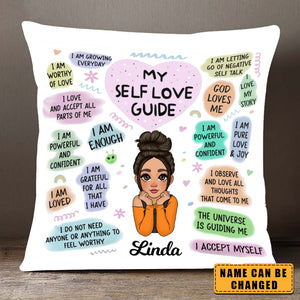 My Self Love Guide - Personalized Pillowcase