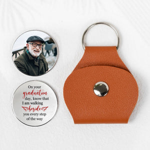 Graduation Walking Beside You Every Step - Personalized Pocket Hug