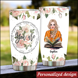 Lady Christian Gift - Birthday gift Inspirational Religion Jesus tumbler
