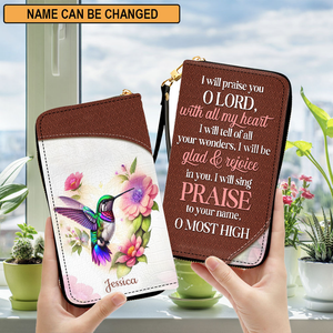 I Will Praise You O Lord - Personalized Personalized Purse