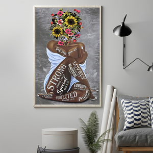 God Says You Are Vertical Poster