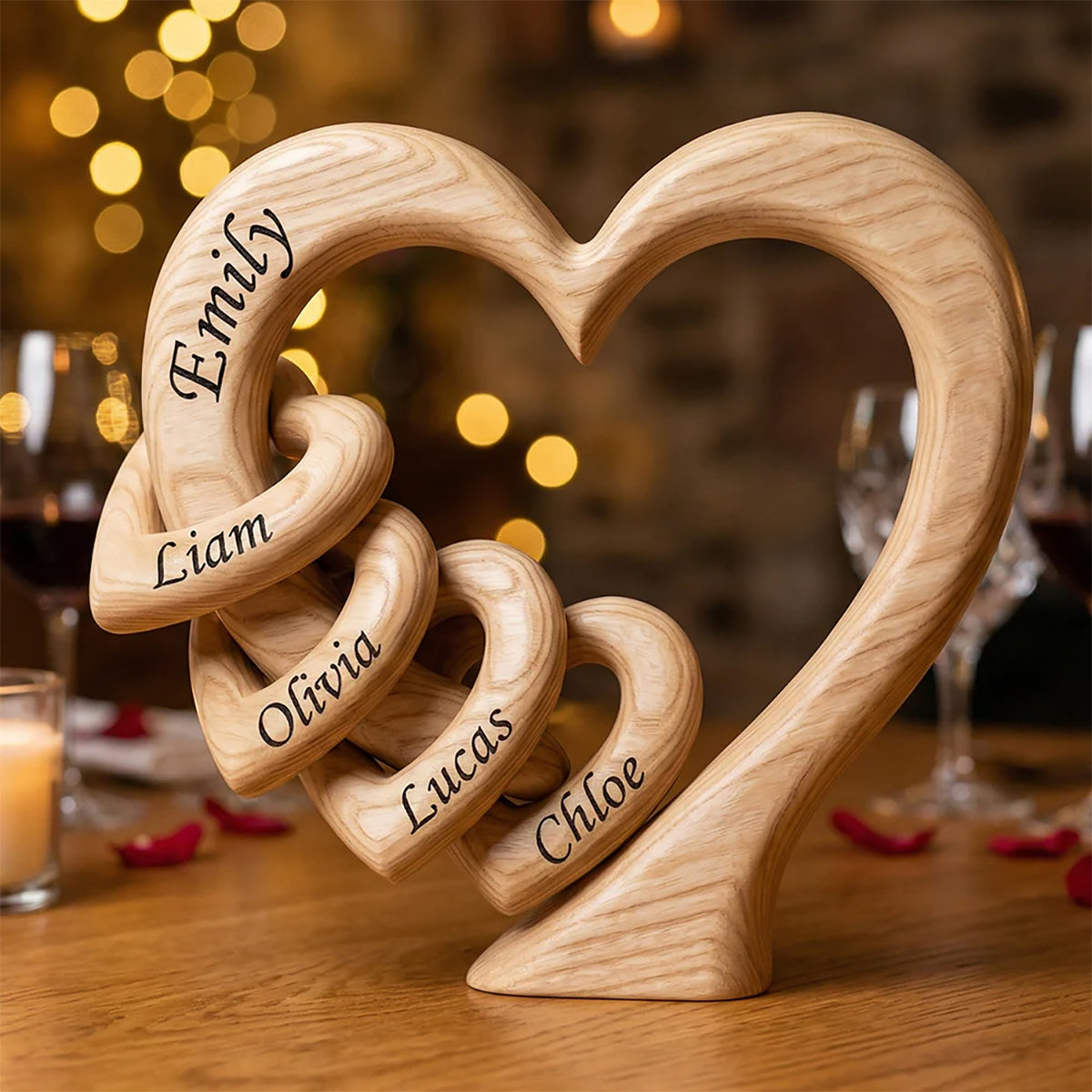 Mommy Heart  Plaque - Personalized Gifts For Mother's Day