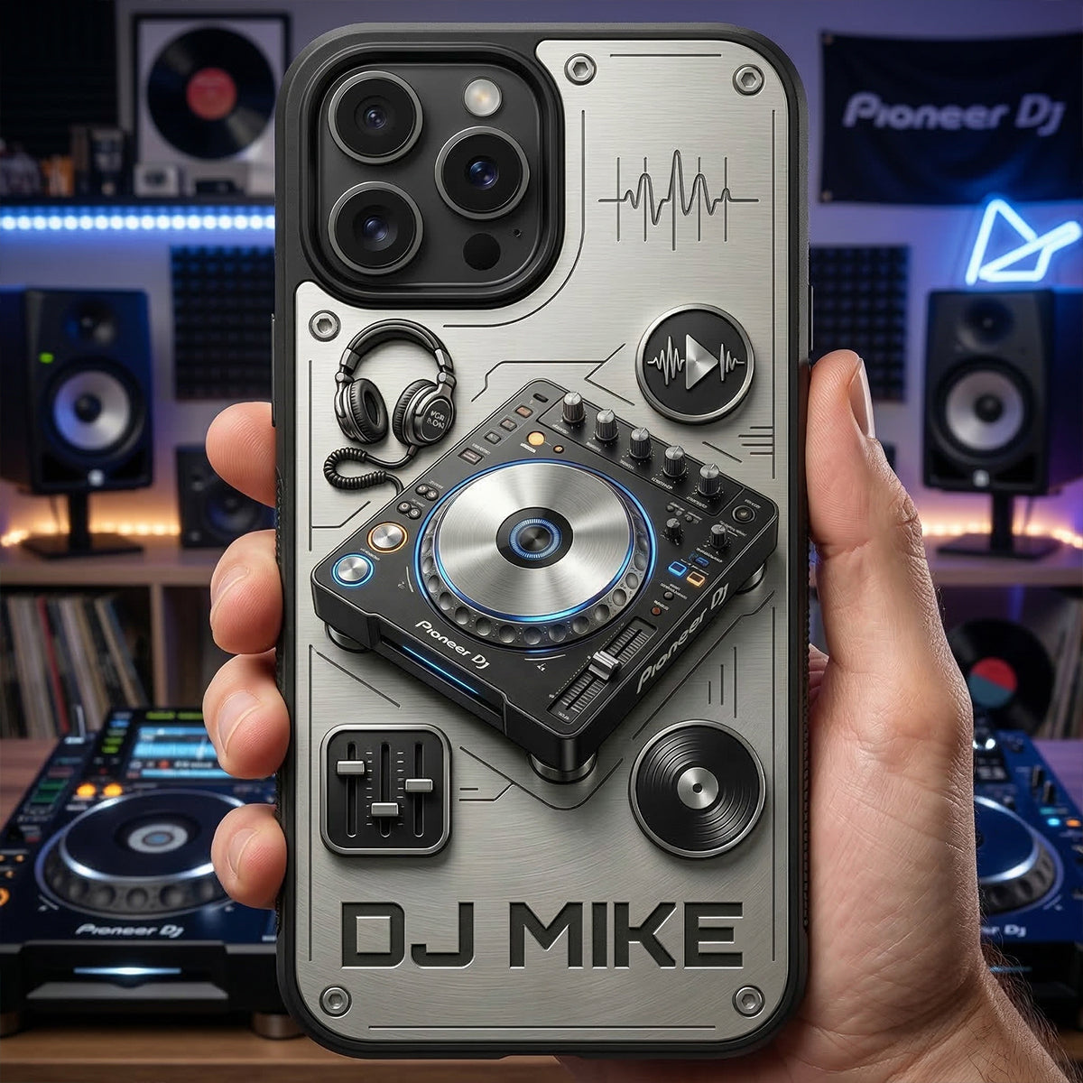 DJ Controller Phone Case - Personalized Gifts For Music Lovers
