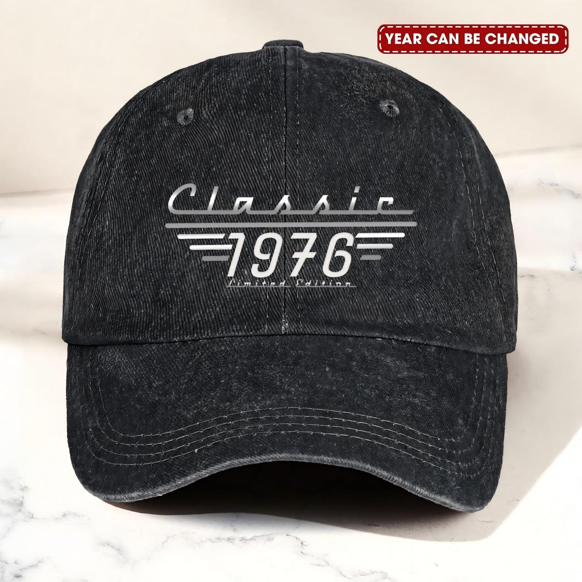 Classic Limited Edition - Vintage For Him, Dad, Husband, Grandpa - Personalized Cap