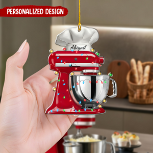 Baking Mixer Shape Ornament,Gift For Baking Lovers