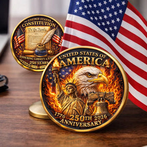America 250 Semiquincentennial Commemorative Coin