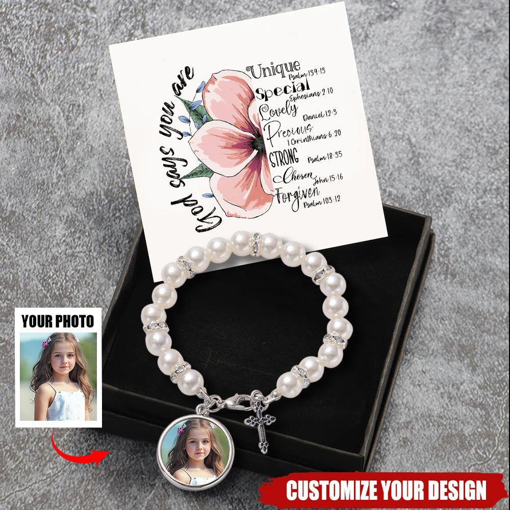 Communion bracelet personalized sale