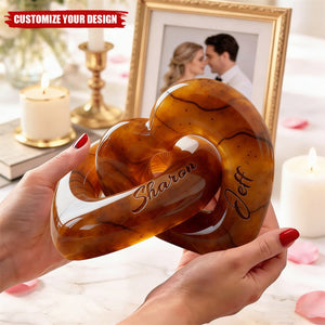 You & Me We Got This - Personalized Couple Custom Shaped Acrylic Plaque