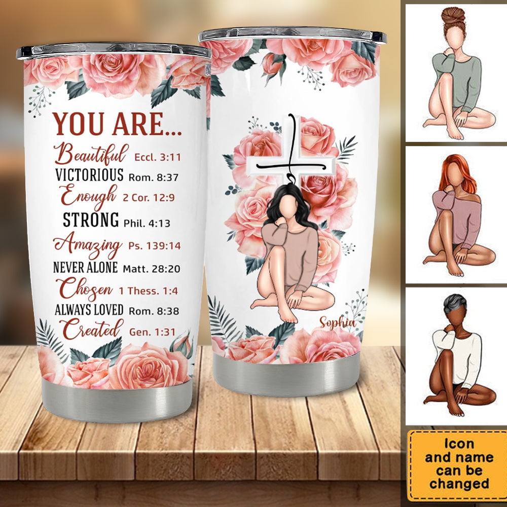 Lady Christian Gift -Christian Tumbler, Religious Gift