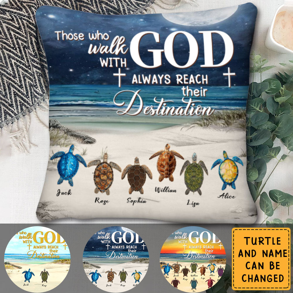 We Always Walk With God-Personalized Christian Gift