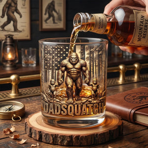 Wild Dad Whiskey Glass - A Personalized Gift For Dad