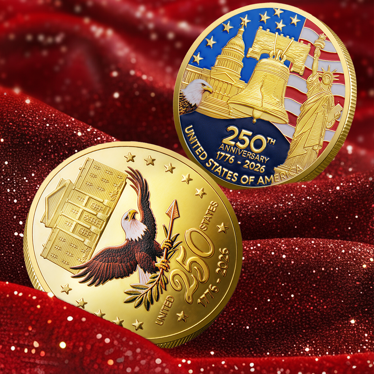 250th Anniversary USA Commemorative Coin
