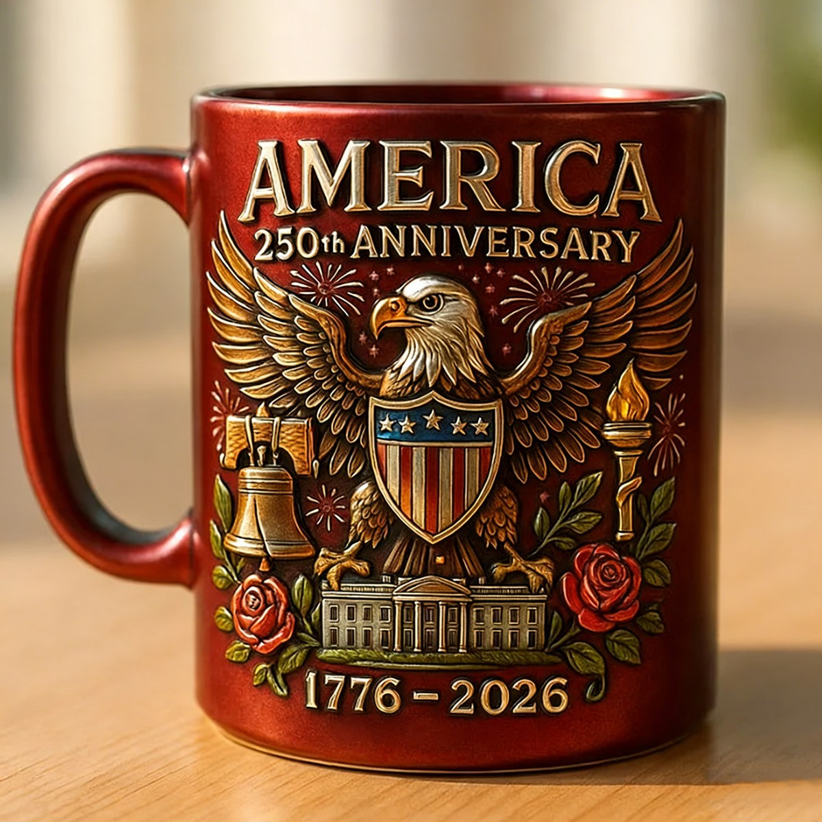 United States 250th Anniversary America Mug