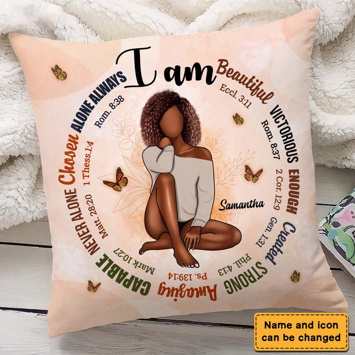 Christian Affirmation Gift Personalized Pillowcase