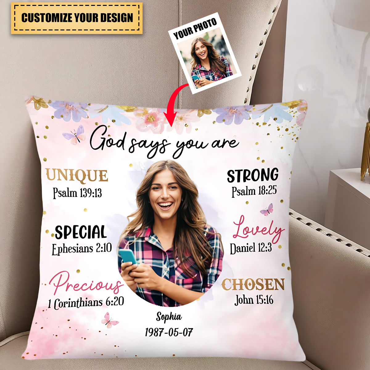 Gift For Daughter Granddaughter- God Say You Are Pillowcase