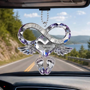 Your Love Still Rides Beside Me Every Day - Personalized Acrylic Car Hanger
