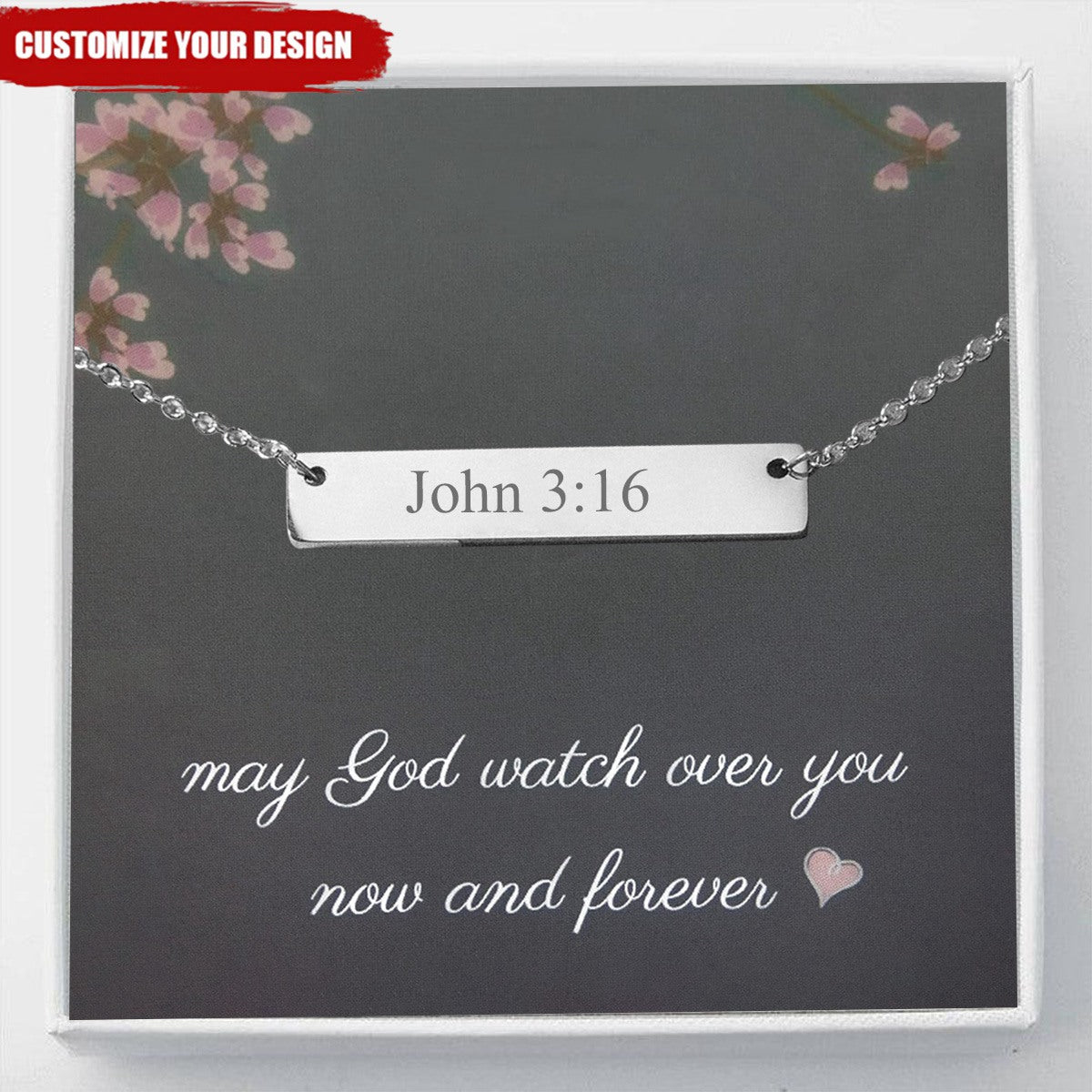 Custom bible verse necklace on sale