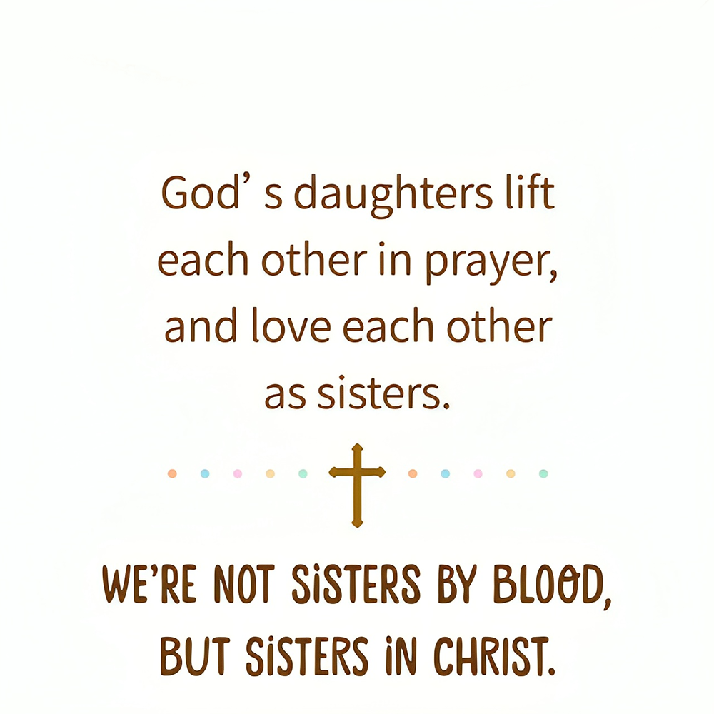 KISSFAITH-Sister In Christ Cross Bracelet