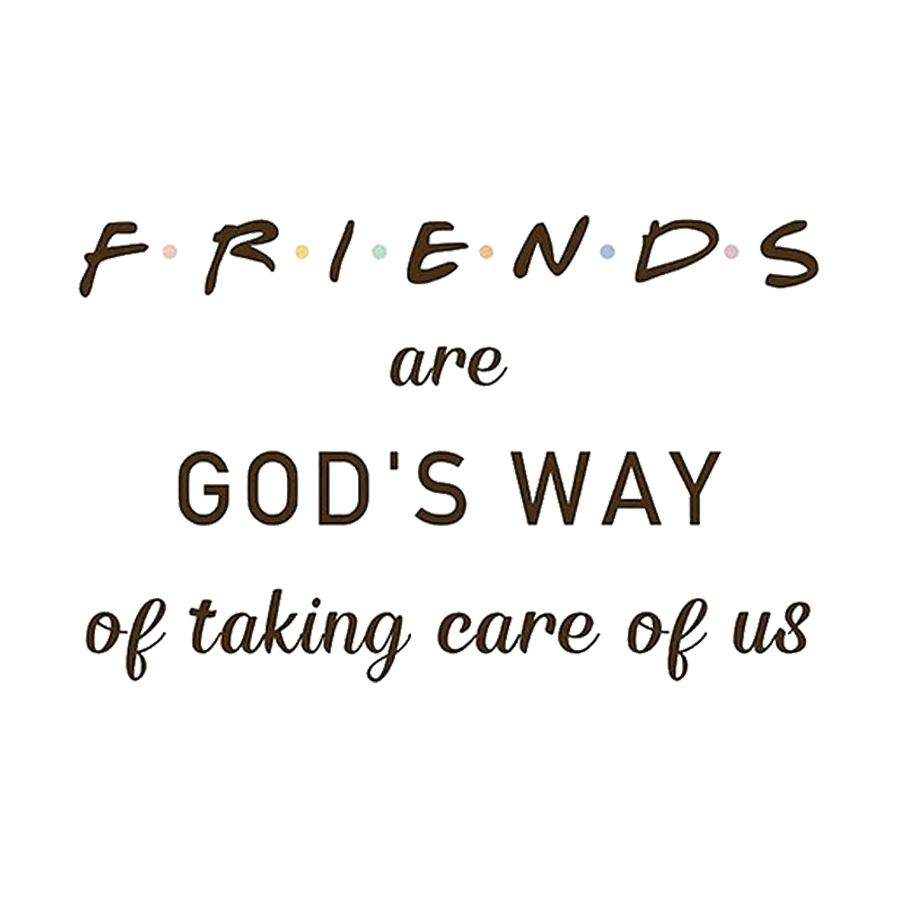KISSFAITH-Friends Are God's Way of Taking Care Of Us Cross Bracelet