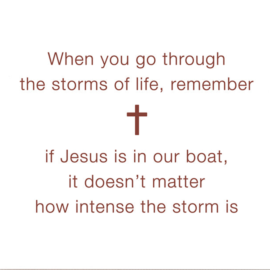 KISSFAITH-Storms Of Life Cross Arch Ring,Christian Gift