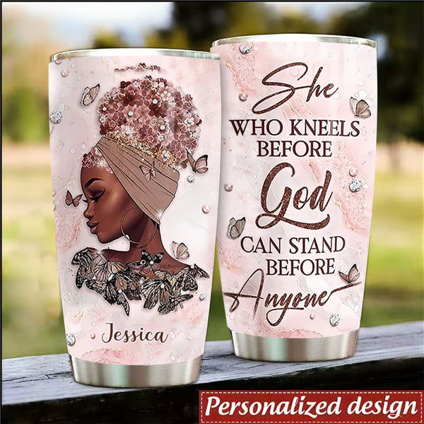 Afro Woman In Four Leaf Clovers Tumbler, Patrick Personalized Stainless  Steel Tumbler, Blacks Queens Tumbler, Gift For African American in 2023