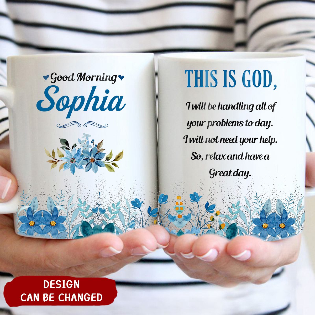 KISSFAITH-Good Morning This is God Personalized Coffee Mug