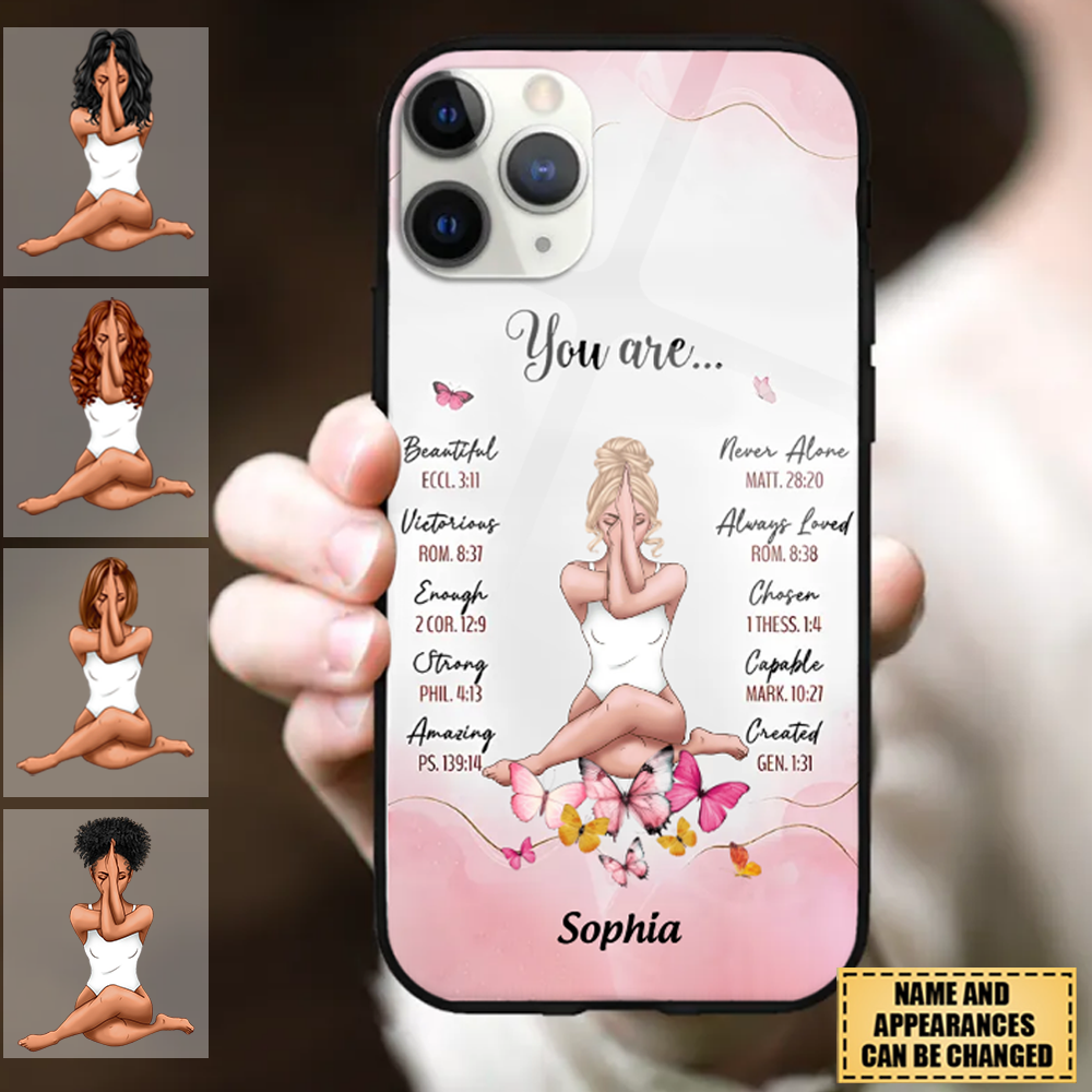 You Are Beautiful - Personalized Affirmation Phone Case