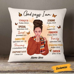 Daughter Fall God Says Pillowcase