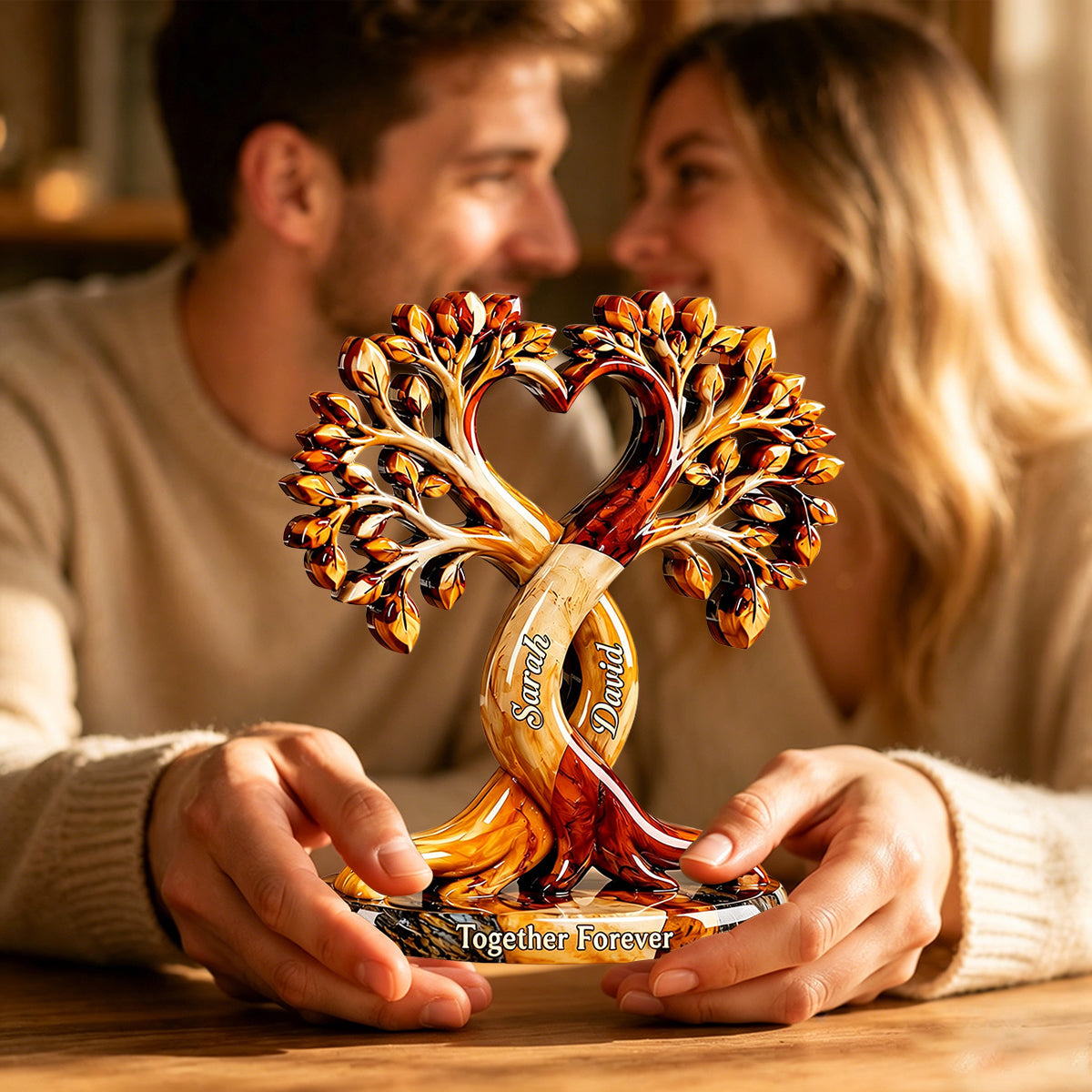 You & Me We Got This - Personalized Couple Custom Shaped Acrylic Plaque