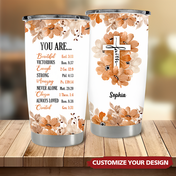 Bible Verse 30 OZ Stainless Steel Travel Mug Personalized Travel Tumbler  Scripture Coffee Cup Pastor Appreciation Gifts Church Gifts 