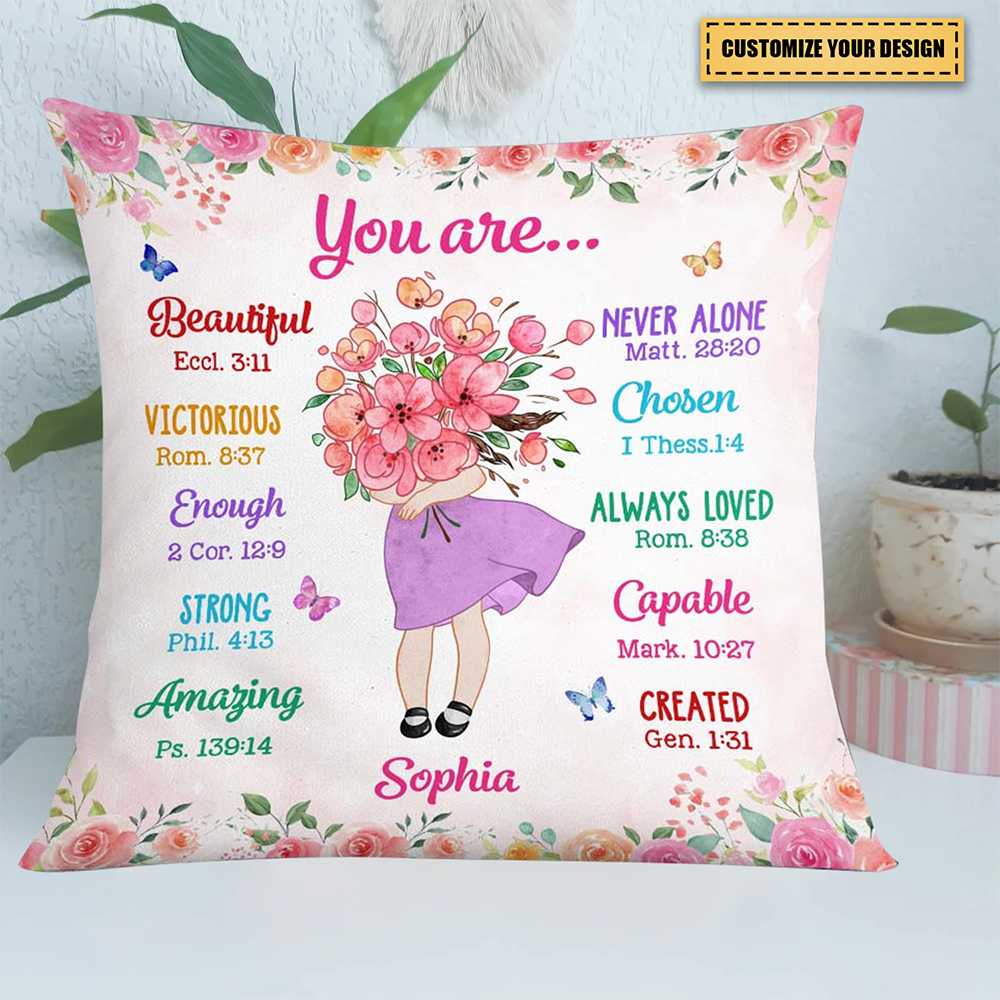 Gift For Granddaughter God Says You Are Pillowcase