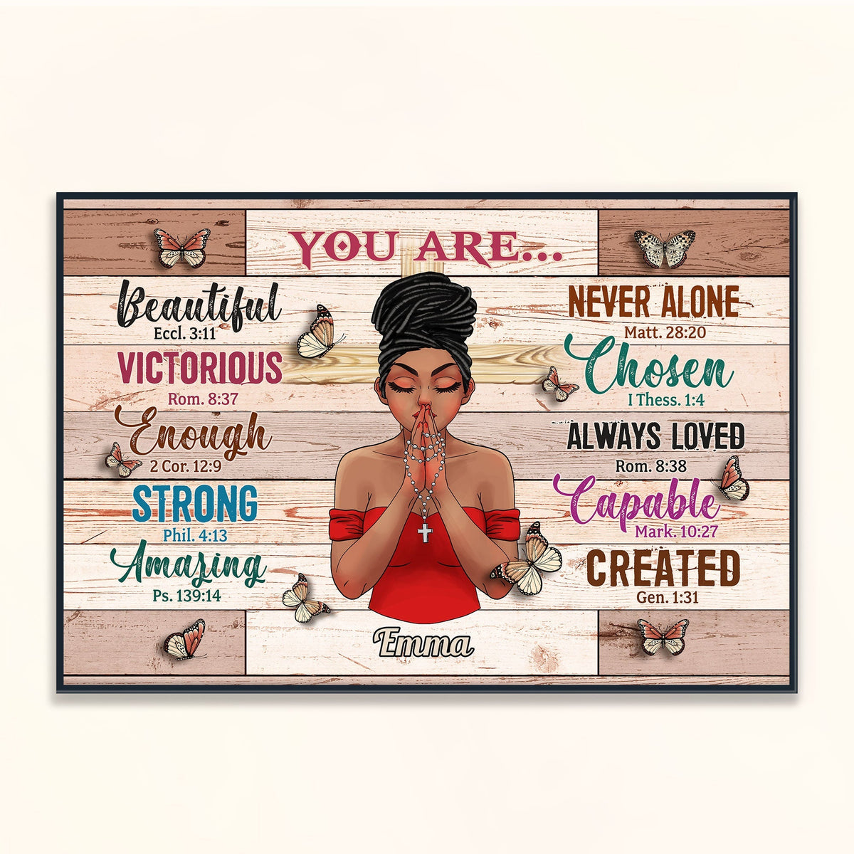 Beautiful Victorious - Personalized Poster/Wrapped Canvas